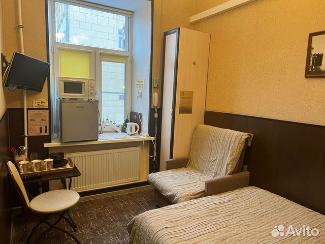 

Квартира-студия, 12 м², 2 кровати