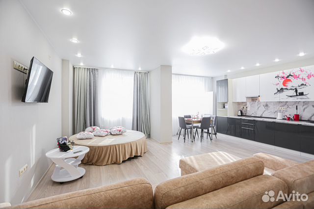 

Квартира-студия, 43 м², 3 кровати