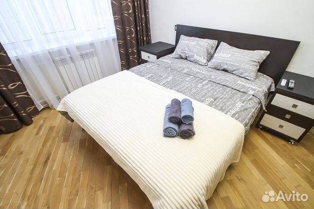 

1-к. квартира, 42 м², 2 кровати