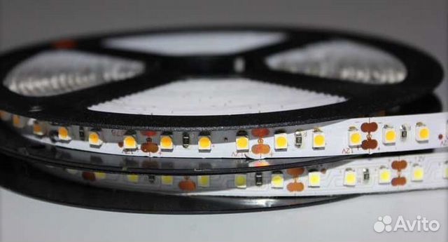 Светодиодная лента 3528 120Led/м 600 диодов, белая Светодиодная лента 3528 120Led/м 600 диодов, белая