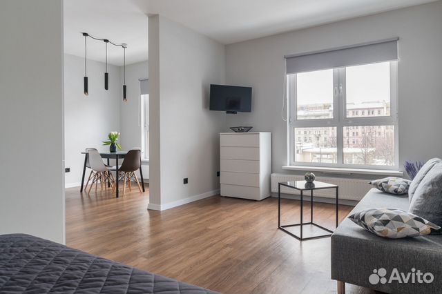 

Квартира-студия, 39 м², 2 кровати
