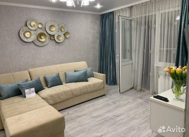 

1-к. квартира, 40 м², 2 кровати