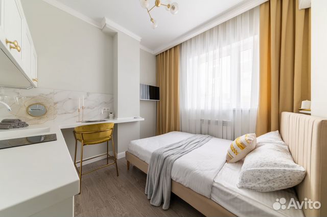 

Квартира-студия, 18 м², 1 кровать