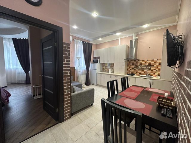 

1-к. квартира, 52 м², 3 кровати