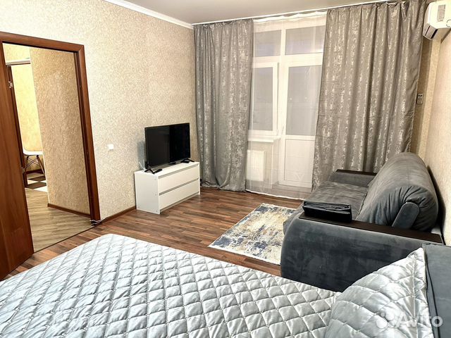 

1-к. квартира, 45 м², 2 кровати