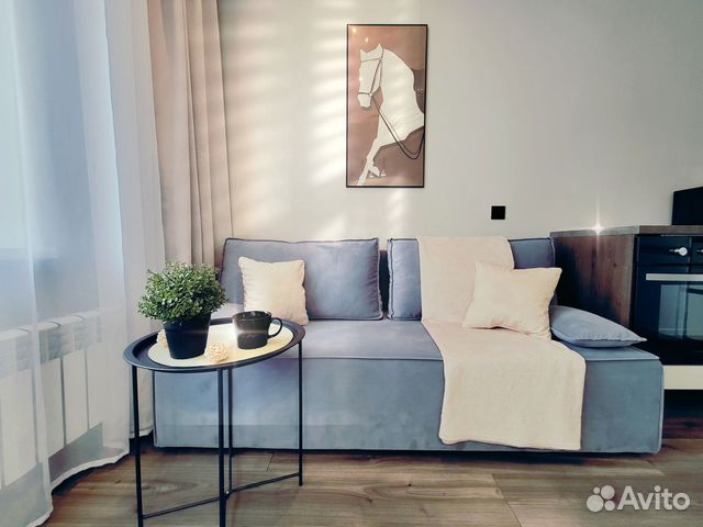 

1-к. квартира, 40 м², 2 кровати