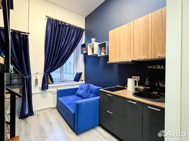 

Квартира-студия, 20 м², 2 кровати