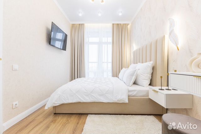 

1-к. квартира, 45 м², 2 кровати