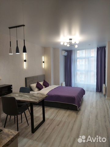 

Квартира-студия, 30 м², 1 кровать