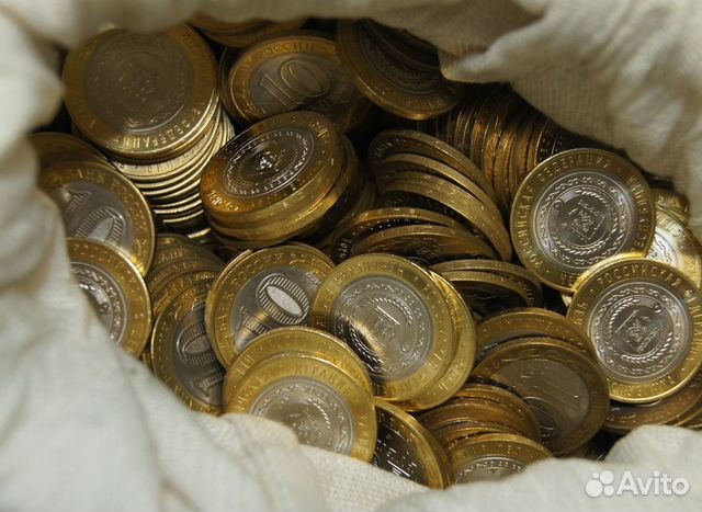 10 рублей чеченская республика - мешковая 10 рублей чеченская республика - мешковая