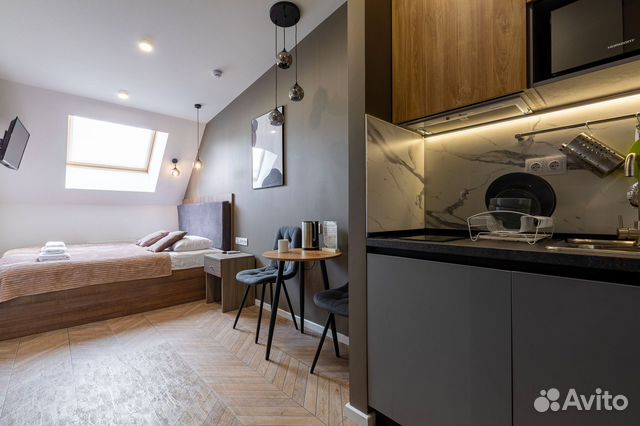 

Квартира-студия в апарт-отеле, 16 м², 1 кровать