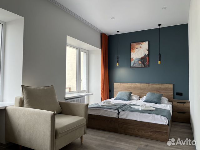 

Квартира-студия в апарт-отеле, 20 м², 1 кровать