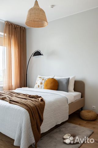 

1-к. квартира, 48 м², 2 кровати
