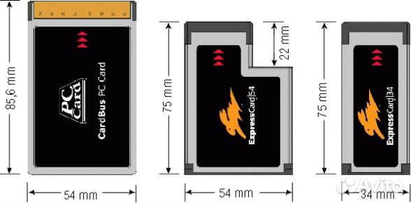 Разные контроллеры PCI-E / PCI / pcmcia / USB