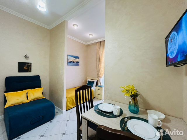 

Квартира-студия, 25 м², 3 кровати