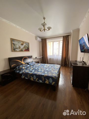 

1-к. квартира, 42 м², 2 кровати