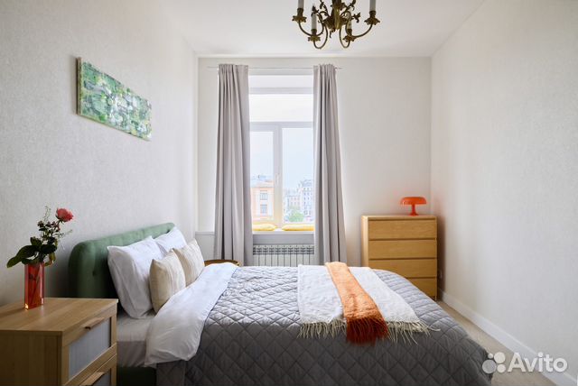 

1-к. квартира, 53 м², 2 кровати