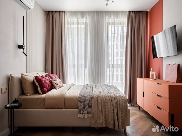 

Квартира-студия, 25 м², 2 кровати