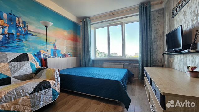 

1-к. квартира, 33 м², 3 кровати