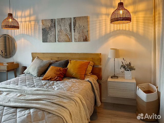 

1-к. квартира, 43 м², 2 кровати