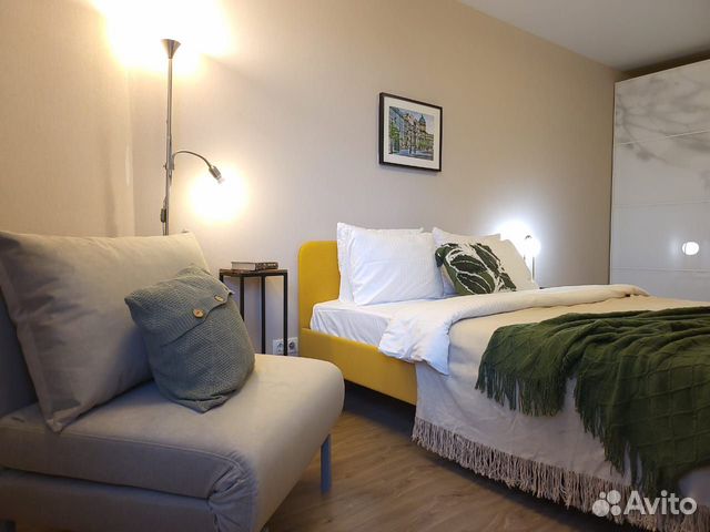 

1-к. квартира, 35 м², 3 кровати