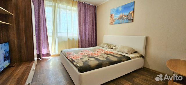 

1-к. квартира, 44 м², 2 кровати