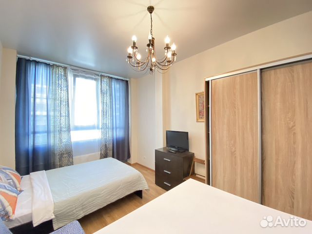 

Квартира-студия, 28 м², 2 кровати