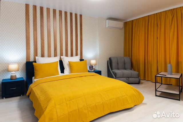 

Квартира-студия, 45 м², 2 кровати