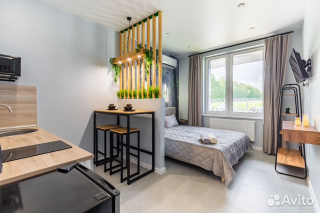 

Квартира-студия, 20 м², 1 кровать