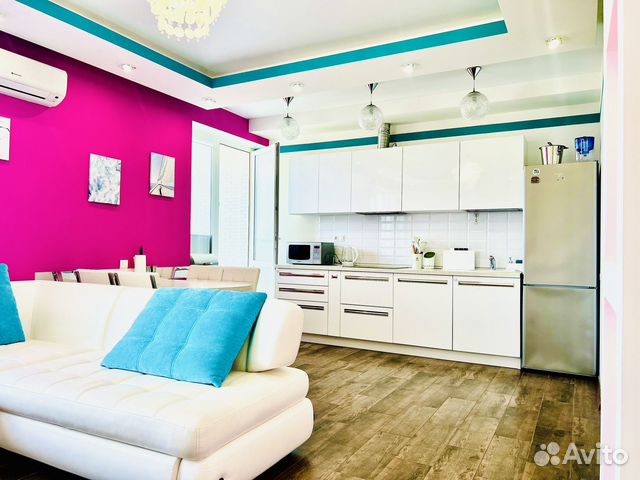 

Квартира-студия, 50 м², 2 кровати