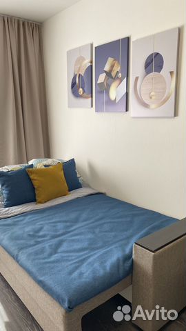 

Квартира-студия, 24 м², 1 кровать