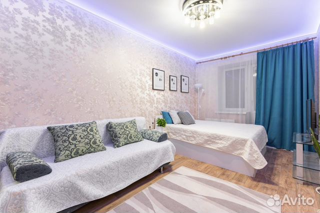 

1-к. квартира, 50 м², 3 кровати
