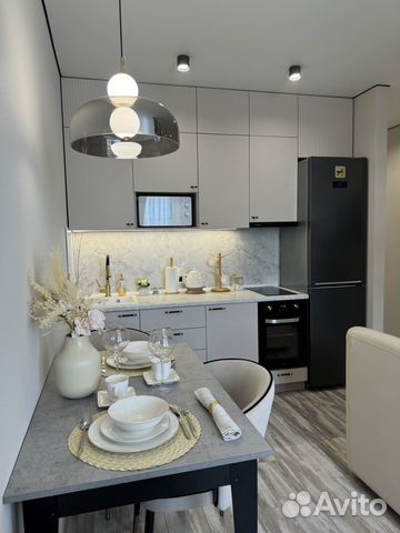 

Квартира-студия, 33 м², 2 кровати