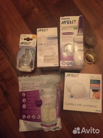 Все от avent, все нужности для кормления