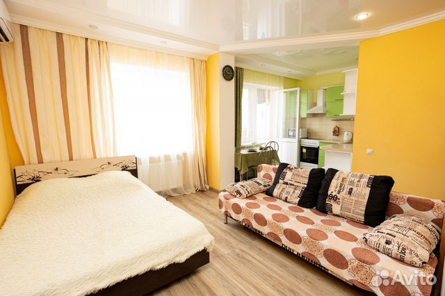 

Квартира-студия, 32 м², 2 кровати