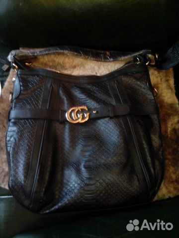 Сумка женская Gucci кожа