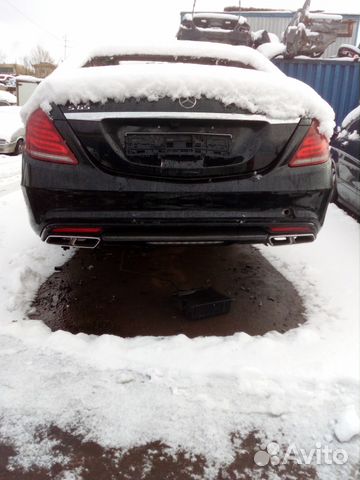 Задний бампер W222 AMG 65 а2228850225