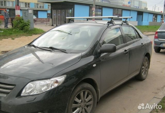 багажник на toyota corolla