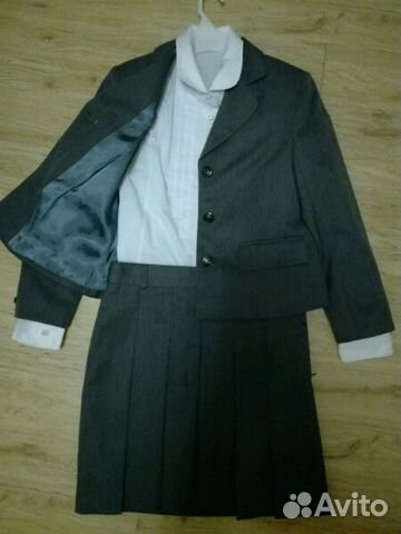 Школьная форма пиджак и юбка Школьная форма пиджак и юбка