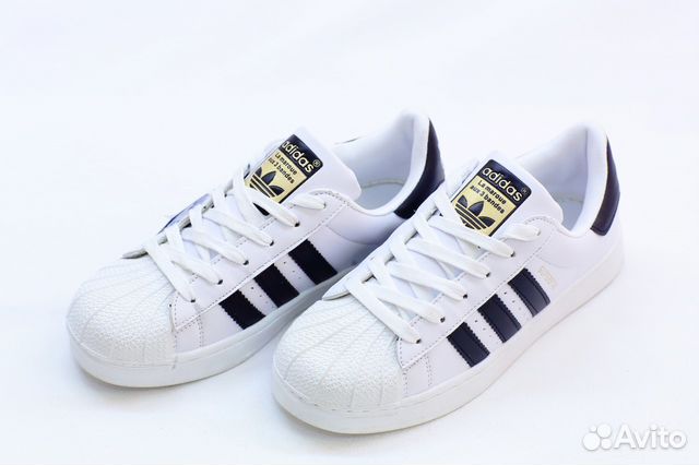 Кроссовки Adidas Superstar белые с черным 38-41 Кроссовки Adidas Superstar белые с черным 38-41