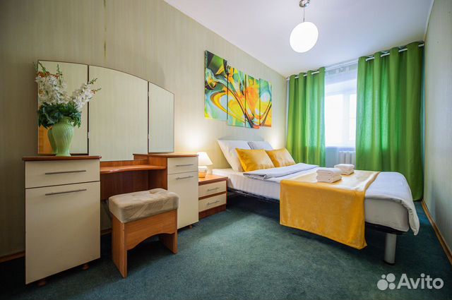 

2-к. квартира, 52 м², 2 кровати
