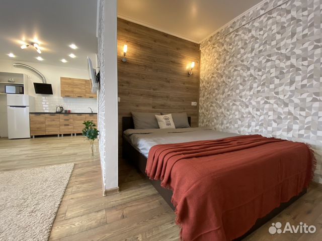 

Квартира-студия, 36 м², 2 кровати