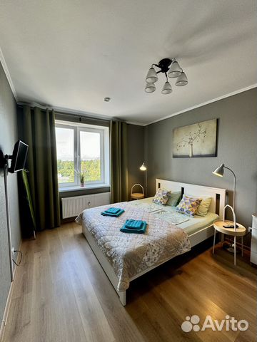 

1-к. квартира, 32 м², 2 кровати