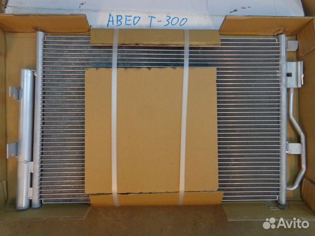 Aveo T 300 mokka Авео Радиатор кондиционера новый