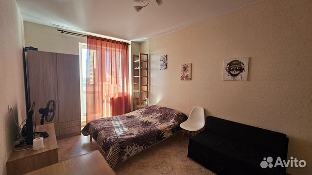 

Квартира-студия, 21 м², 2 кровати