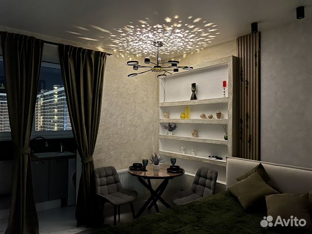 

Квартира-студия, 30 м², 2 кровати