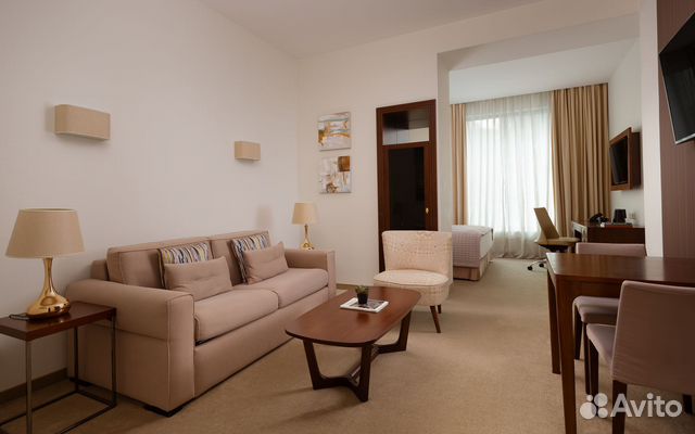 

Квартира-студия в апарт-отеле, 32 м², 2 кровати