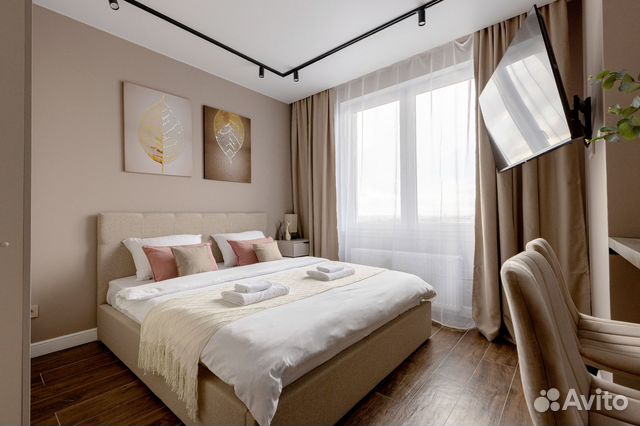 

1-к. квартира, 35 м², 2 кровати