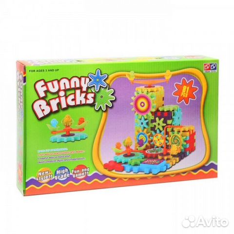 Конструктор Funny Bricks 81 деталь Конструктор Funny Bricks 81 деталь