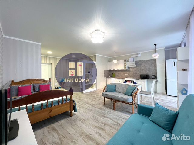 

Квартира-студия, 55 м², 2 кровати